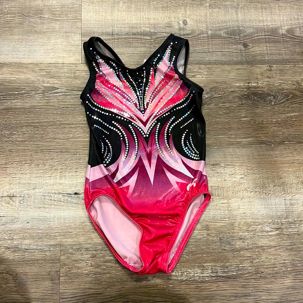 GK Elite Sportswear Leotard. Perfect Condition. Size Child Medium.